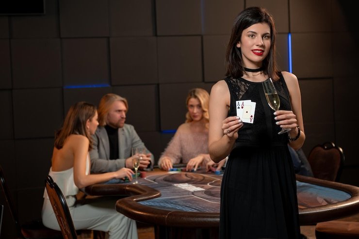 Studio blackjack live-dealer di naga15